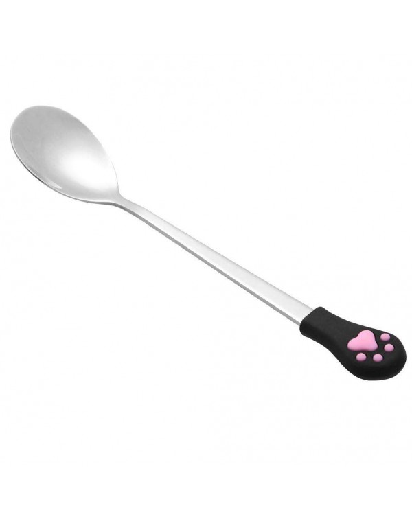 Stainless Steel Spoon with Long Handle Coffee Milk Scoops Tableware Tool