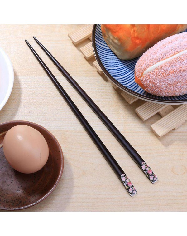 Handmade Japanese Natural Rosewood Chopsticks Printed Wooden Chopsticks