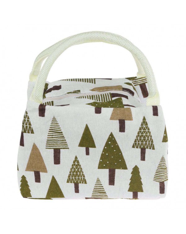 Portable Lunch Bag Insulated Canvas Bag ...
