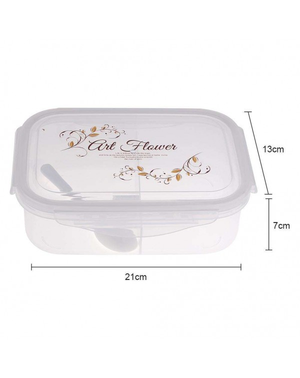 Flower Lunch Box Microwave Tableware Bento Box Food Storage Box