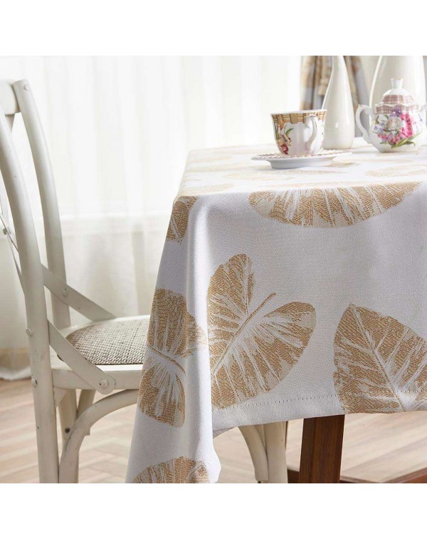 Banana Leaf Printing Tablecloth Picnic Cloth Dining Table Cover