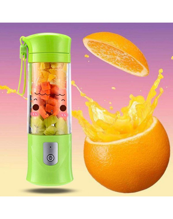 400ml USB Rechargeable Blender Mixer Small Juice Extractor Portable Juicer