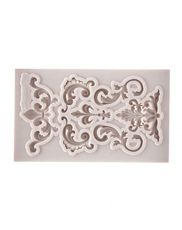European Embossing Lace Silicone Candy Fondant Chocolate Cake Mold DIY Tool