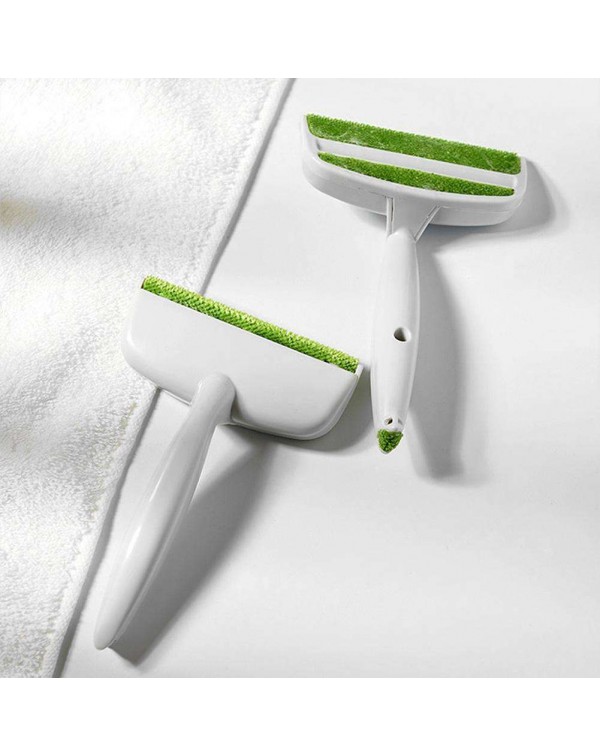2 Heads Sofa Bed Seat Gap Car Air Outlet Vent Cleaning Brush Dust Remover