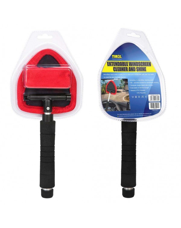 Car Windshield Clean Wiper Cleaner Telescoping Glass Window Cleaning Brush
