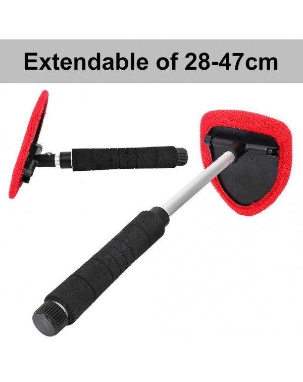 Car Windshield Clean Wiper Cleaner Telescoping Glass Window Cleaning Brush
