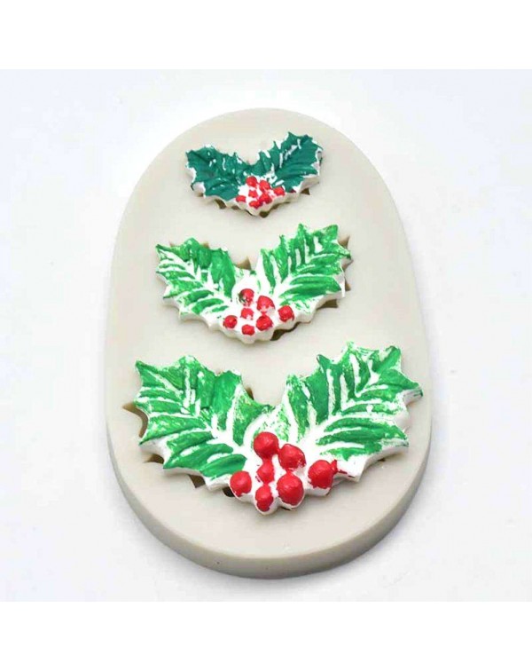 Christmas Candy 3D Silicone Mold DIY Fondant Cake Mould Chocolate Bake Tool
