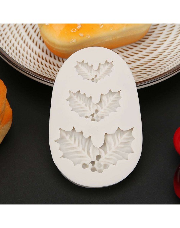 Christmas Candy 3D Silicone Mold DIY Fondant Cake Mould Chocolate Bake Tool