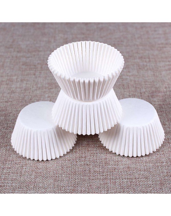 100pcs Muffins Cake Paper Cups for DIY Cupcake Wrappers Baking Decor Tools