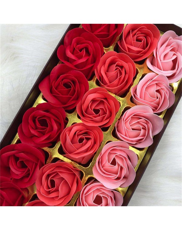 1 Box Artificial Silk Rose Flowers Simulation Fake Flower Wedding Decor